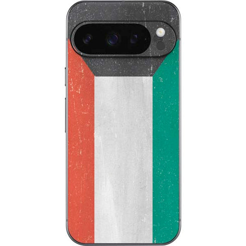 Kuwait Flag Distressed Google Pixel 9 Pro Skin